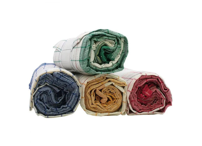 Cotton Kitchen Towel 45x70cm 1pc Colored Assorted 50g 100% Cotton TK Gruppe® Grosshandel 