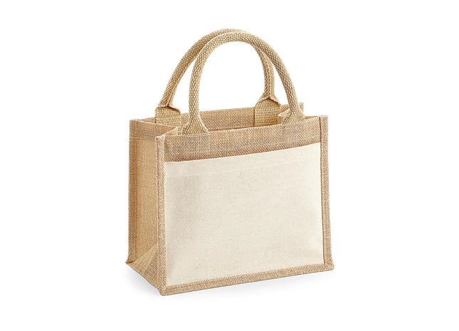 Cotton Pocket Jute Gift Bag TK Gruppe® Grosshandel 