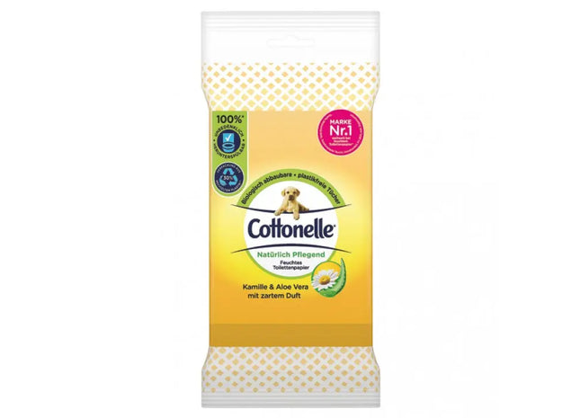 Cottonelle Moist Toilet Tissue, 12-Pack - Gentle Cleansing Wipes TK Gruppe® Grosshandel 