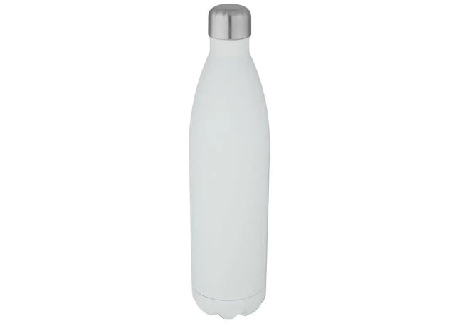 Cove 1 L vakuumisolierte Edelstahlflasche – Weiße Thermoflasche für den großen Durst TK Gruppe® Grosshandel 