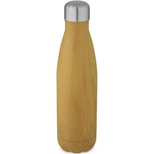 Cove 500 ml Kupfer-Vakuum Isolierflasche - Holzoptik, Heather Natur, Stilvoll und funktional TK Gruppe® Grosshandel 