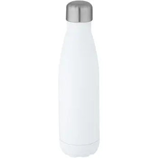 Cove 500 ml RCS-zertifizierte Vakuumisolierte Edelstahlflasche - Weiß, Nachhaltig und auslaufsicher TK Gruppe® Grosshandel 