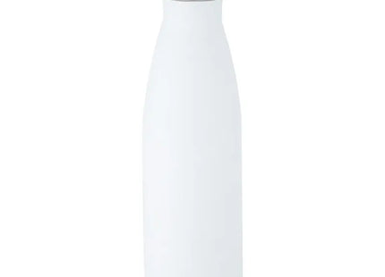 Cove 500 ml vakuumisolierte Edelstahlflasche – Weiße Trinkflasche für unterwegs TK Gruppe® Grosshandel 