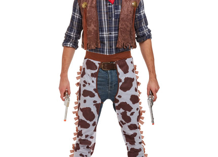 Cowboy-Kostüm für Erwachsene, Western-Outfit für Fasching und Karneval TK Gruppe® Grosshandel 