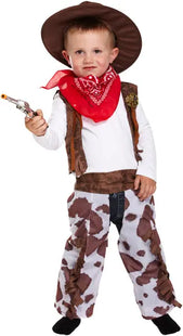 Cowboy-Kostüm für Kinder für 3 Jahre – authentisches Western-Outfit TK Gruppe® Grosshandel 