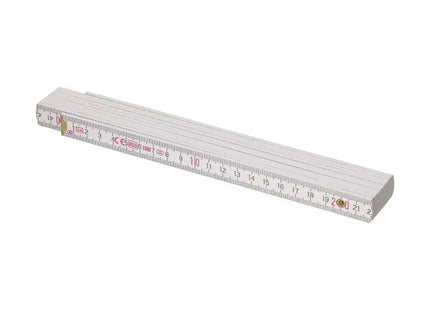 Craft Zollstock 2m in Weiß – Präzision & Eleganz für Handwerker TK Gruppe® Grosshandel 