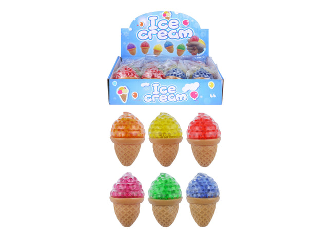 Crafts Eisknete-Spielset Mit Perlen, 8 cm, 6 Verschiedene Ausführungen TK Gruppe® Grosshandel 