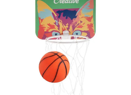 Crasket Basketball-Korb in Elegantem Weiß - Stabiles Sportgerät für Zuhause TK Gruppe® Grosshandel 