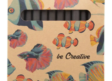 Craxon 12 Eco, Personalisiertes Wachsmalstifte-Set, 12-teilig - Natürliches Malvergnügen TK Gruppe® Grosshandel 