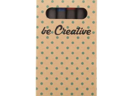 Craxon 6 Eco, Maßgeschneidertes Wachsmalstifte-Set, 6-teilig - Natur Pur TK Gruppe® Grosshandel 