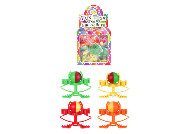 Crazy Shoot Toy – 4,8 cm x 4 cm, 4 verschiedene Farben TK Gruppe® Grosshandel 