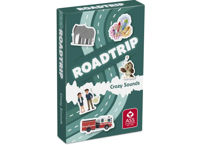 Crazy Sounds - Spaßiges Sound-Ratespiel in Faltschachtel für Reiseunterhaltung TK Gruppe® Grosshandel 