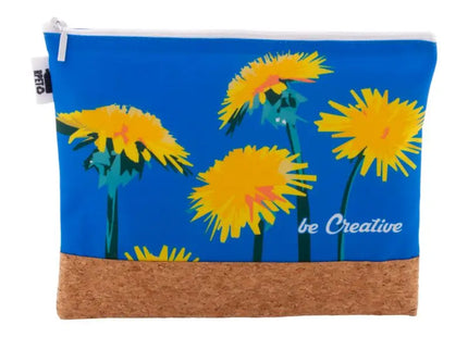 CreaBeauty Cork L RPET Kosmetiktasche in Weiß – Öko-Freundlich & Geräumig TK Gruppe® Grosshandel 