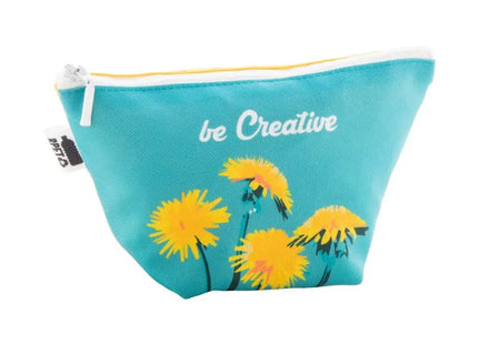CreaBeauty Kleine Trapez Kosmetiktasche - Personalisiert, Weiß TK Gruppe® Grosshandel 