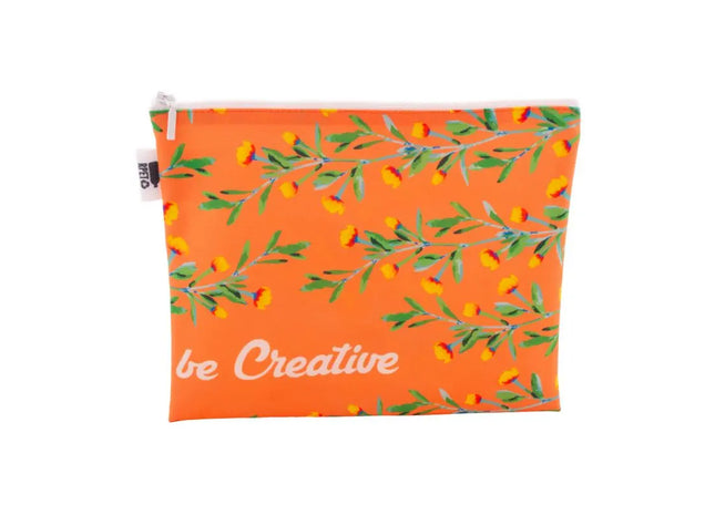 CreaBeauty L RPET Maßgeschneiderte Beautytasche - Weiß, 100 Zeichen TK Gruppe® Grosshandel 