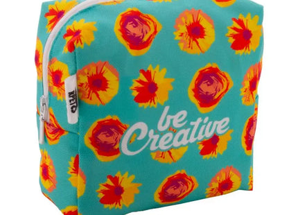 CreaBeauty Quadratische Kosmetiktasche M - Anpassbar, Weiß TK Gruppe® Grosshandel 