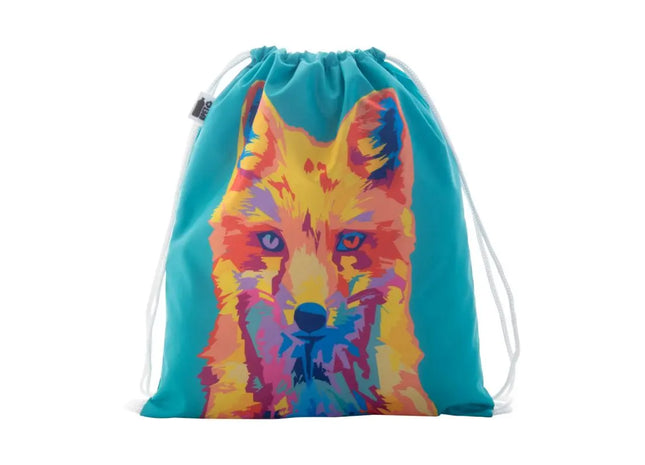 CreaDraw Kids RPET Individueller Turnbeutel - weiß, nachhaltig und kreativ TK Gruppe® Grosshandel 