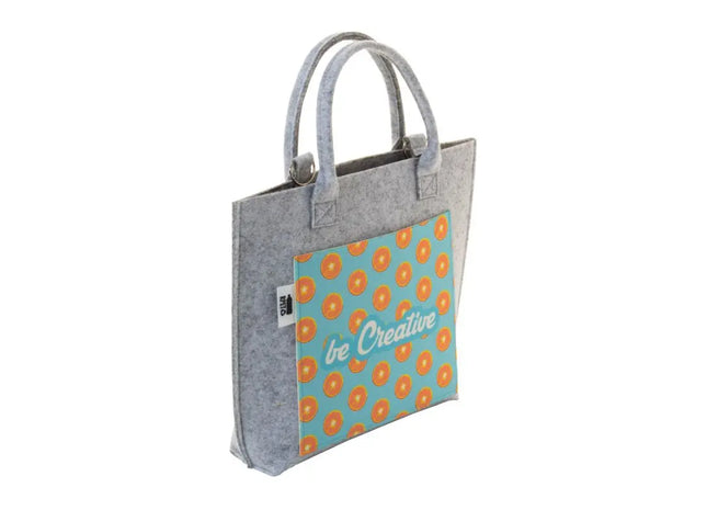 CreaFelt Cross Individuelle Schultertasche - Elegantes Grau TK Gruppe® Grosshandel 