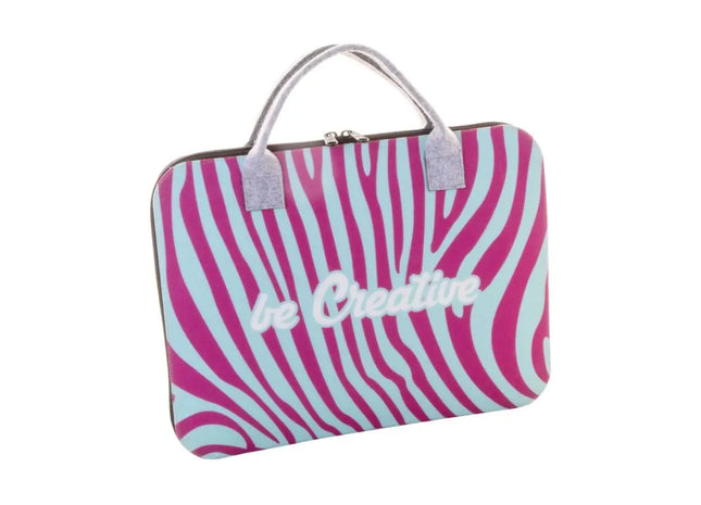 CreaFelt Docu Maßgeschneiderte Dokumentenmappe - Trendiges Grau TK Gruppe® Grosshandel 