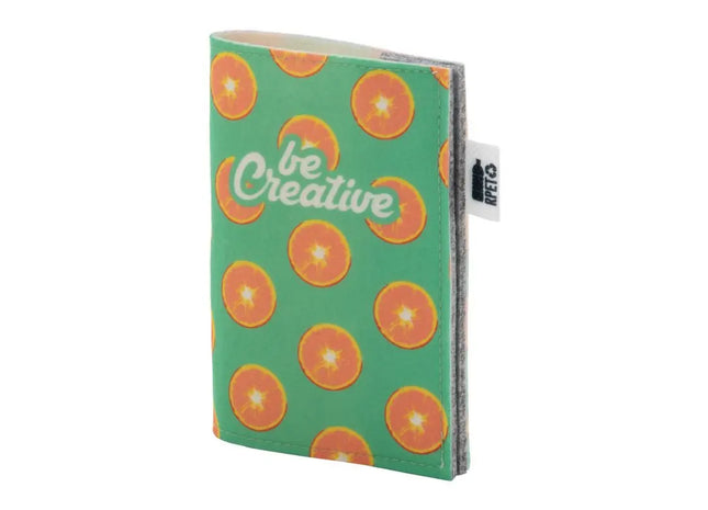 CreaFelt Pass Custom RPET ID-Hülle - Elegant Grau TK Gruppe® Grosshandel 