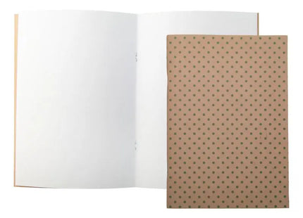 CreaNote A5 Eco Customizable Natural Notebook - Öko-Stil TK Gruppe® Grosshandel 