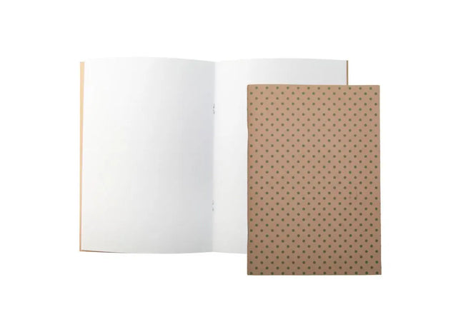 CreaNote A5 Eco Customizable Natural Notebook - Öko-Stil TK Gruppe® Grosshandel 