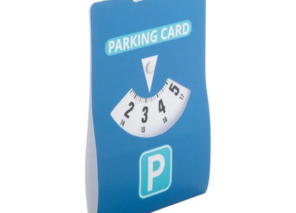 CreaPark Classic White Parking Disc - Zeitgemäßes Design TK Gruppe® Grosshandel 