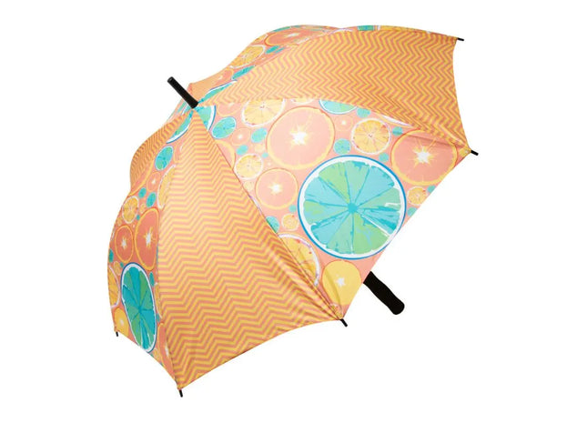CreaRain Eight Maßgefertigter Regenschirm in Weiß – Elegant & Schützend TK Gruppe® Grosshandel 