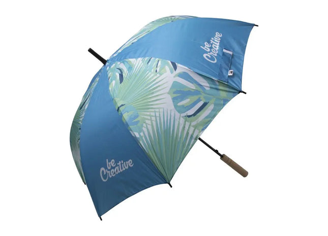 CreaRain Eight RPET Designer Regenschirm - Dualfarben Weiß & Braun TK Gruppe® Grosshandel 