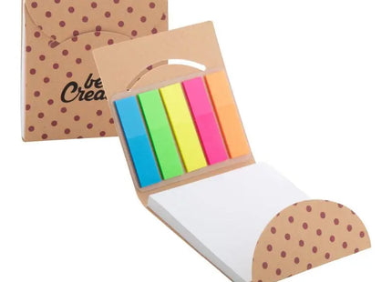 CreaStick Combo C Eco Custom Sticky Notes - Earthy Natural TK Gruppe® Grosshandel 