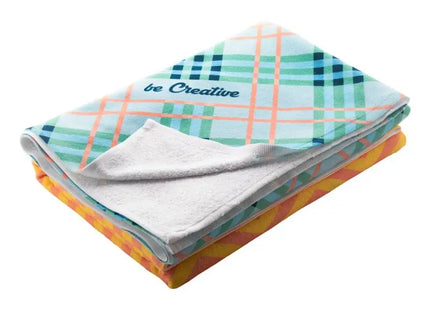 CreaTowel L Sublimations-Handtuch - Weiß: Weich, Saugfähig, Individuell bedruckbar TK Gruppe® Grosshandel 