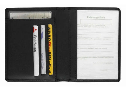 CreativDesign Ausweistasche TopClass - Schwarz, edel und funktional für Alltag und Reisen TK Gruppe® Grosshandel 