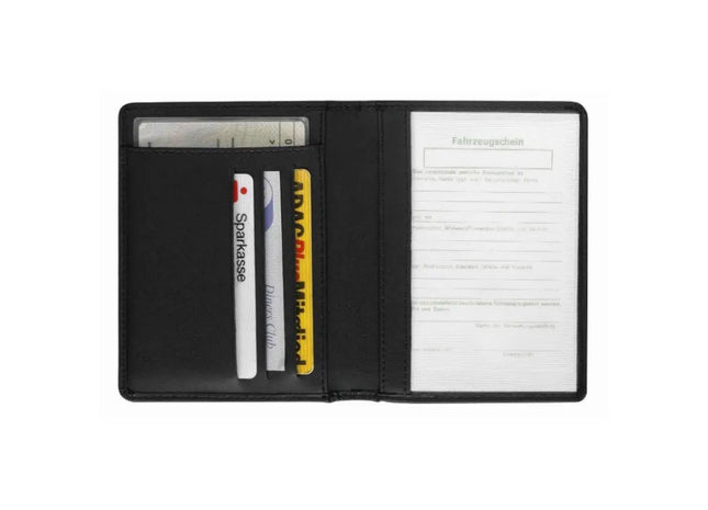 CreativDesign Ausweistasche TopClass - Schwarz, edel und funktional für Alltag und Reisen TK Gruppe® Grosshandel 