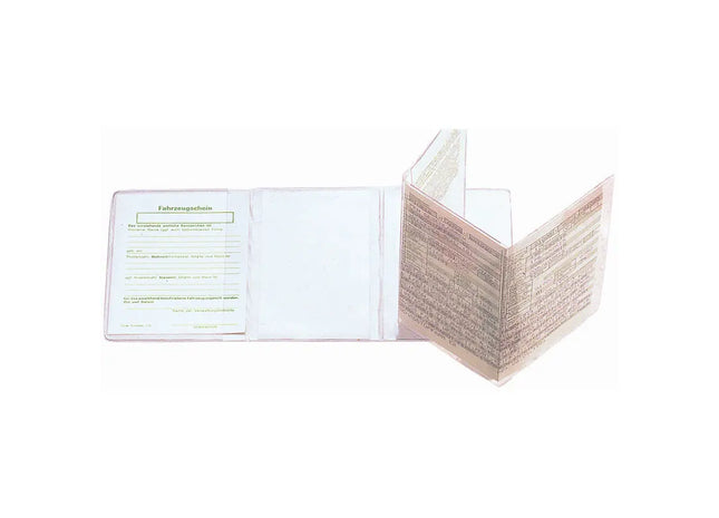 CreativDesign ColourLane - Stilvolle Doppel-Schwarz Ausweistasche TK Gruppe® Grosshandel 