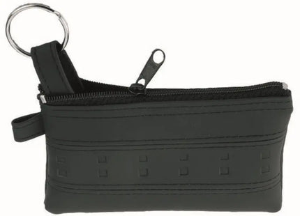 CreativDesign Key Pouch 'Square' - Sleek Black Leather Organizer TK Gruppe® Grosshandel 