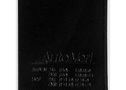 CreativDesign LefastoffOffenkantig Ausweistasche schwarz – Stilvoller und praktischer Kartenhalter TK Gruppe® Grosshandel 