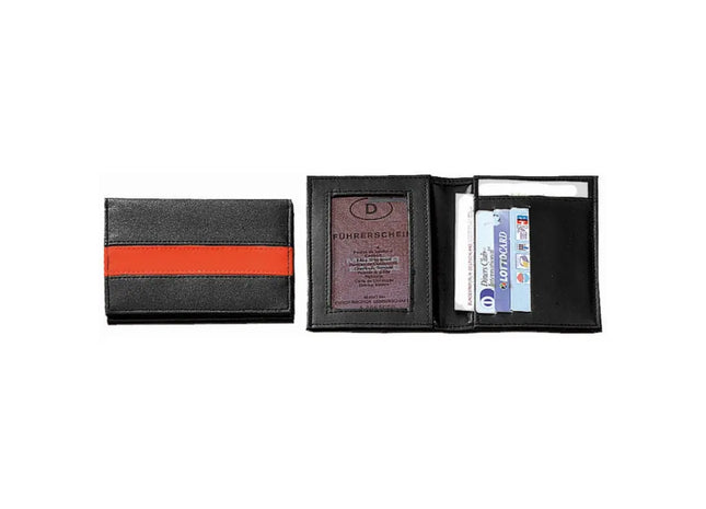 CreativDesign LookPlusDeLuxe - Luxuriöse Ausweistasche, Schwarz TK Gruppe® Grosshandel 