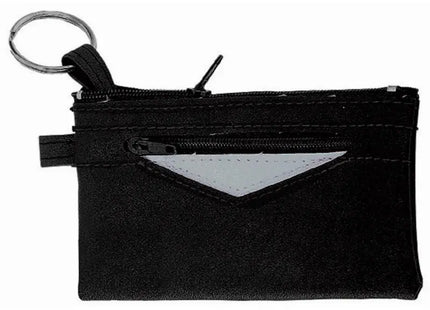 CreativDesign PeppKey Große Schlüsseltasche - Schwarz-Silber, Eleganter Organizer TK Gruppe® Grosshandel 