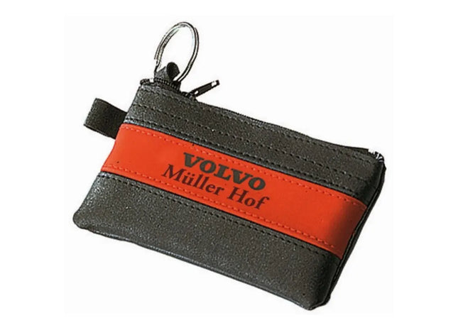 CreativDesign Schlüssel-Etui 'ColourLogo' - Schwarz & Rot, Stilvoll TK Gruppe® Grosshandel 