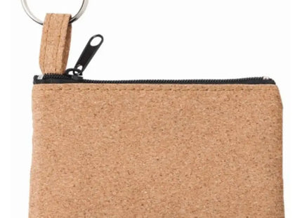 CreativDesign 'Nature' Schlüsseltasche aus Kork in Braun - Öko-freundlich & Stilvoll TK Gruppe® Grosshandel 