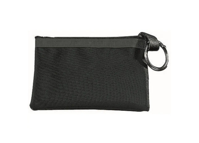 CreativDesign 'Nylon' Schlüsseltasche in Tiefschwarz: Eleganter Schlüsselorganisator TK Gruppe® Grosshandel 