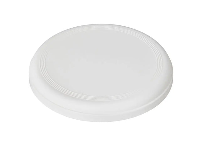 Crest Eco-Friendly Wurfscheibe aus recyceltem Material - Weiß TK Gruppe® Grosshandel 