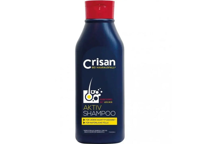 Crisan Shampoo 250ml gegen Haarausfall - Kräftigende Pflegeformel für dünner werdendes Haar TK Gruppe® Grosshandel 