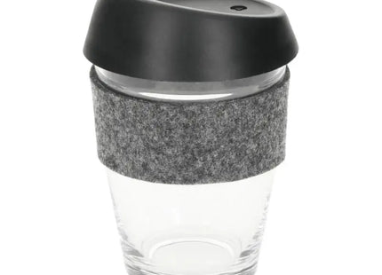 Cristallo Kleiner Glaskaffeebecher 300 ml, Transparent & Stilvoll für den Genuss TK Gruppe® Grosshandel 