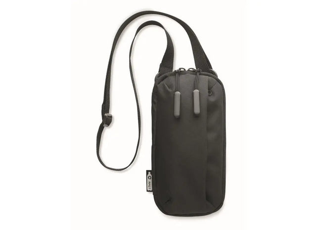Crossbody-Smartphone-Tasche VALLEY WALLET - Schwarz, Stilvoll & Praktisch TK Gruppe® Grosshandel 