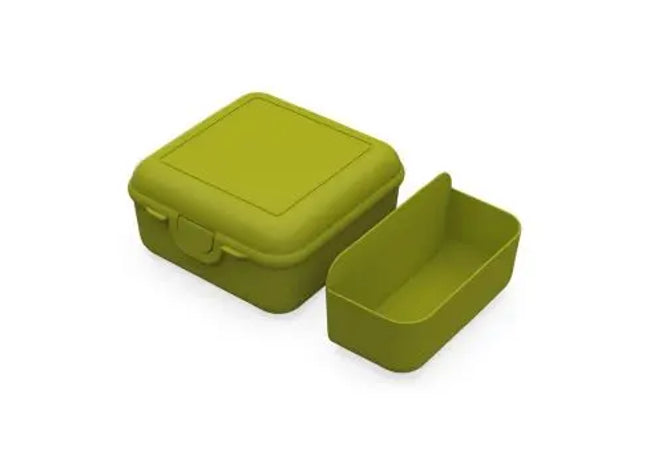 Cube Deluxe Vorratsdose mit Trennschale - Lemon, Stilvolle & Praktische Aufbewahrung für Küche TK Gruppe® Grosshandel 