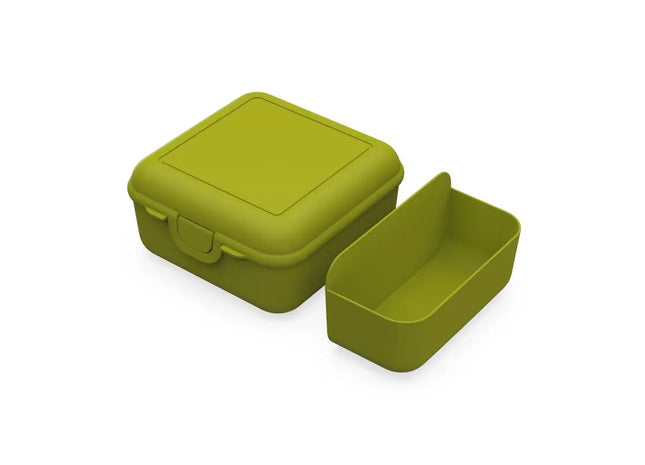 Cube Deluxe Vorratsdose mit Trennschale in Lemon – Farbenfroh & Praktisch TK Gruppe® Grosshandel 