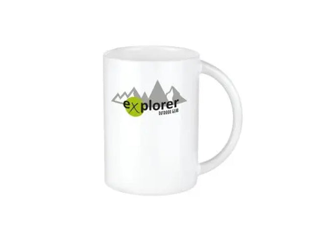 Cult Klassische Tasse 300 ml in strahlendem Weiß – Ideal für Büro und Zuhause TK Gruppe® Grosshandel 
