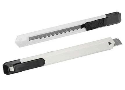 Cutter Beta mit Einhand-Feststellklinge in Weiß – Praktisch, Sicher & Modern TK Gruppe® Grosshandel 