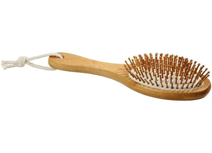 Cyril Bambus Massage-Haarbürste in Natur – Entspannend & Ökologisch TK Gruppe® Grosshandel 